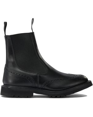 Tricker's "Henry" Ankle Boots - Black