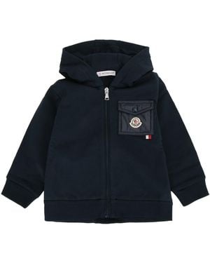 Moncler Jr Knitwear Clothing Ensemble - Blue