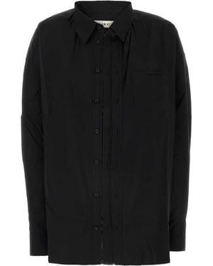 Y. Project Y Project Evergreen Hook And Eye Shirt - Black