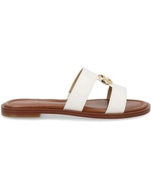 MICHAEL Michael Kors Cow Leather Sandals - White