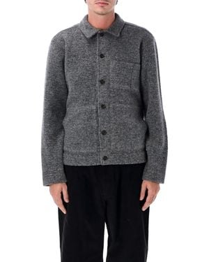 Universal Works Wool Fleece Jacket - Gray