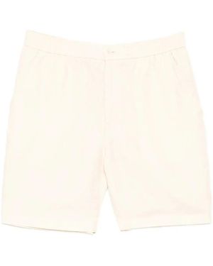 Lacoste Twill Shorts - Natural