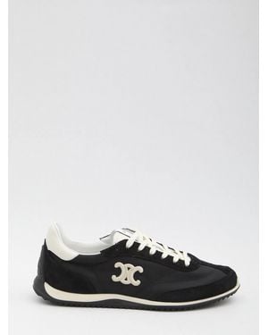 Celine Triomphe Low-Top Trainers - White