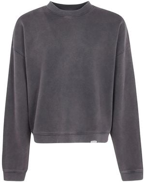Represent "Initial Boxy Oversized" Sweater - Gray