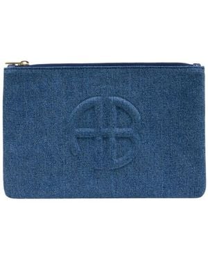 Anine Bing Lili Clutch Bag - Blue
