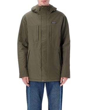 Patagonia Recycled Nylon Hooded Insulated Parka - Green