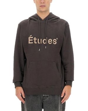 Etudes Studio Sweatshirt With Logo - Grey