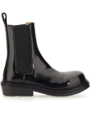 Bottega Veneta Fireman Chelsea Boot - Black