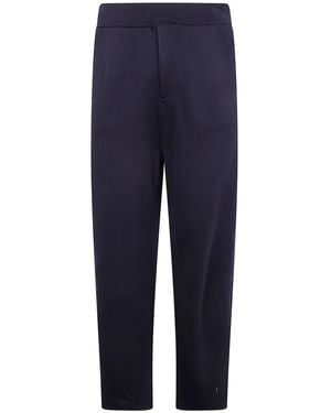 Emporio Armani Oversized Trousers - Blue