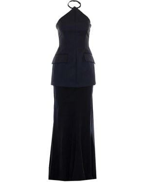 Max Mara Sportmax Spxpinne Dress - Blue
