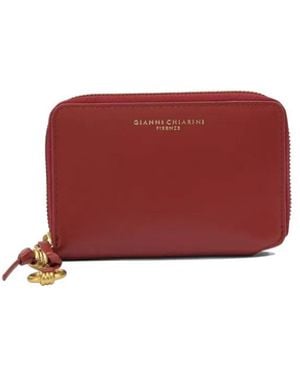 Gianni Chiarini Leather Wallet - Red
