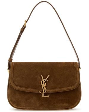 Saint Laurent Ysl Bo Mng M Solf - Brown