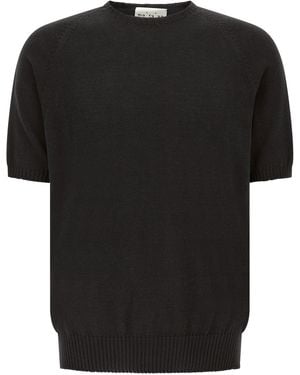 Ma'ry'ya Cotton Sweater - Black