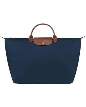 Longchamp Travel Bag Le Pliage Original S - Blue