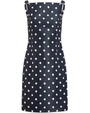 Patou Pencil Midi Dress - Blue