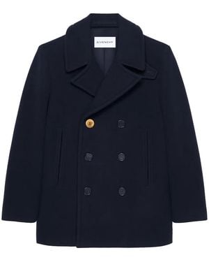 Givenchy Wool Coat - Blue