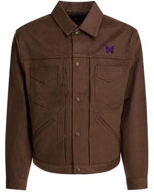 Needles "Penny Jean" Overshirt Jacket - Brown