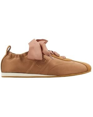 Ferragamo Sneaker Lazo - Brown