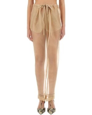 KHAITE Pants "Trenton" - Natural