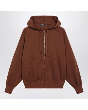 Loro Piana Cotton Hoodie - Brown