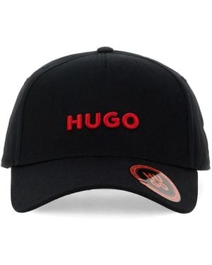 HUGO Cappello Da Baseball Con Logo - Black