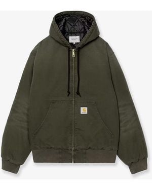 Carhartt Og Active 'Dearborn' Organic Canvas Jacket - Green
