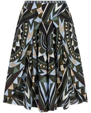 PUCCI 'Manuba' Print Pants - Black