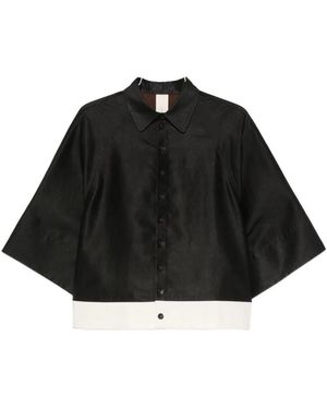 SOH Silk Blouse - Black