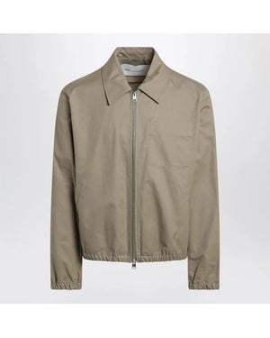 Ami Paris Ami De Coeur Zip-Up Jacket - Green