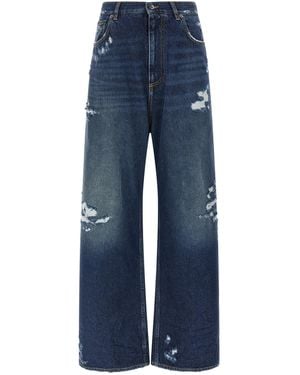 Dolce & Gabbana Dolce&Gabbana Wide Leg Jeans - Blue