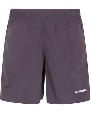 Jil Sander Short Boxer - Purple