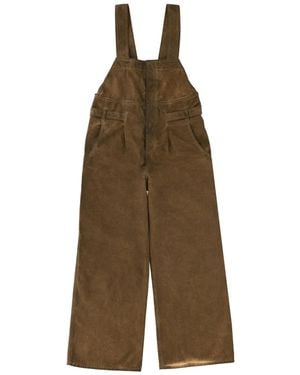 Uma Wang Cotton Trousers - Brown