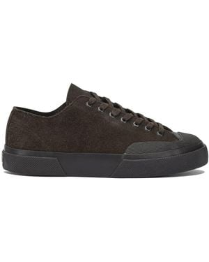 Superga Leather Sneakers - Black