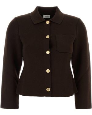 Saint Laurent Veste Courte Poche P - Black
