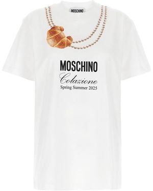Moschino 'Colazione' T-Shirt - White