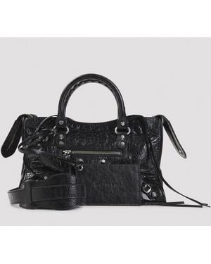 Balenciaga Le City Small Handbag - Black