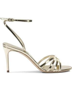 Casadei Leather Sandals - Metallic