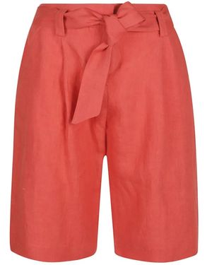 Eleventy Bermuda Shorts - Red