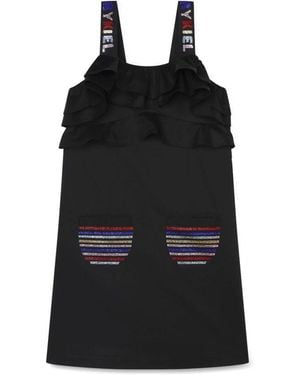 Sonia Rykiel Vestito Con Bretelle - Black