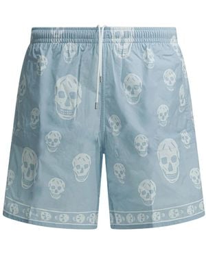 McQueen Polyamide Swimwear - Blue