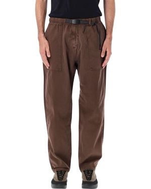 Gramicci Loose Tapered Ridge Trousers - Brown