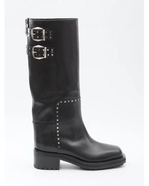 Jimmy Choo Brooklyn Boots - Black