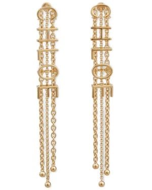 Chloé Long Earrings - White