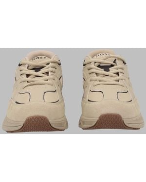 BOSS Sneaker Con Lacci - Natural