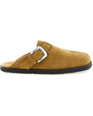 Maison Margiela 'Tabi Daily' Mules - Brown