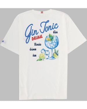 MC2 Saint Barth T-Shirt Con Stampa - Grey