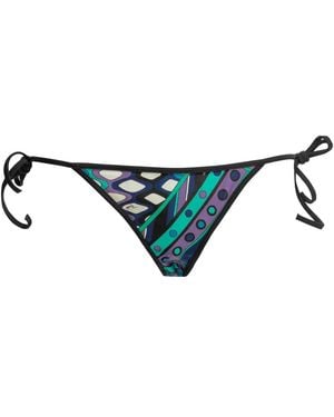 PUCCI "Vivara" Bikini Briefs - Blue