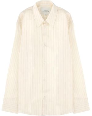 Studio Nicholson Multicolour Cotton Silk Shirt - Natural