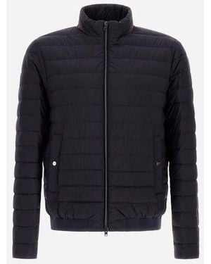 Herno Woven Jacket - Blue