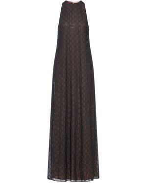 Gucci Silk Long Dress - White